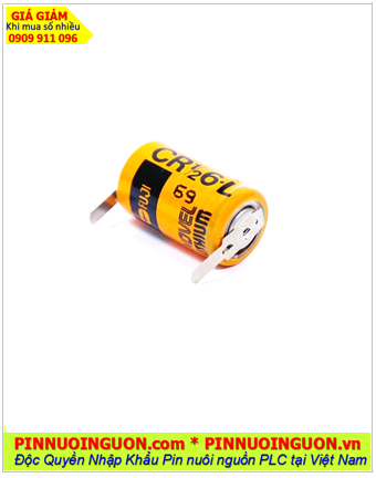 Pin FUJI CR1/2 6.L; Pin nuôi nguồn FUJI CR1/2 6.L lithium 3v 1/2AA 950mAh _Xuất xứ Nhật